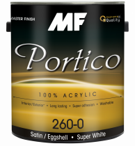 Portico 260 100% Acrylic Paint Interior/Exterior 380