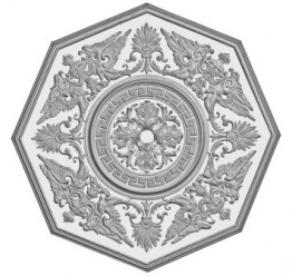 Розетка накладная из гипса ArtDeco (РН22) (880х880)